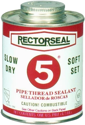 #5 Pipe Thread Sealant,1-Pint
