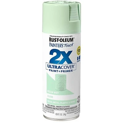 Painter's Touch 2X Spray Paint, Gloss Ocean Mist, 12-oz.