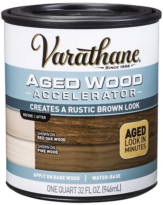 Varathane 331305 Aged Wood Accelerator, Interior, 1-Qt.