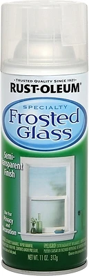 Specialty Frosted Glass Spray Paint Enamel, 11oz.