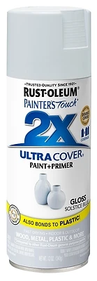Rust-Oleum 342060 Painter's Touch 2X Spray Paint, Gloss Solstice Blue, 12 oz