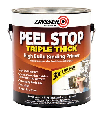 Zinsser 260924 Peel Stop Triple-Thick Binding Primer, White, 1 Gal.