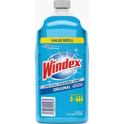 Windex 00128 Blue Glass Cleaner Refill, 67.6 oz.
