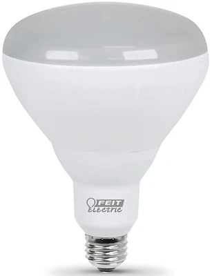 Feit BR40DM/10KLED/2 LED Light Bulbs, Soft White, 850 Lumens, 9.5-Watt, 2-Pack