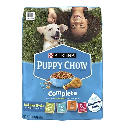 Purina Puppy Chow 10044 Dry Dog Food, Original Formula, 30 Lbs.