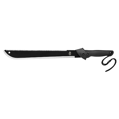 Gerber 31-000758 Gator 18 In. Carbon Steel Machete With Nylon Sheath