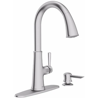 American Standard 9319300.075 Maven 1-Handle Pull-Down Kitchen Faucet, Stainless Steel