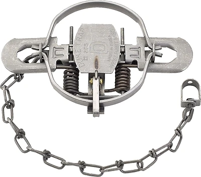 Animal Trap, Coil-Spring, 5-1/2 In. Jaw