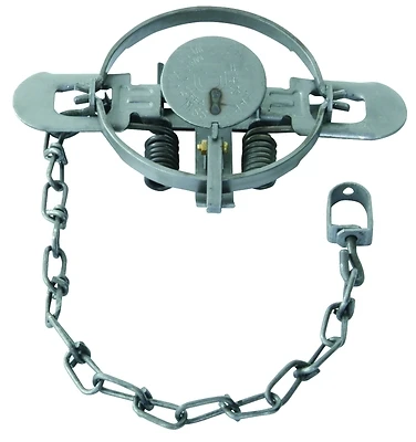 Duke Traps 0470 Coil-Spring Animal Trap, 4.75 In. Jaw