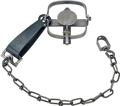 Duke Traps 0310 Long Spring Animal Trap, Gopher/Weasel, 4 In.
