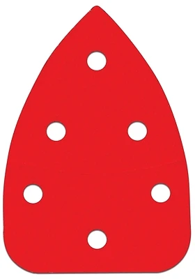 Diablo DCTCAT080H05G Sanding Sheet, 5-1/2 in W, 3-7/8 in L, 80 Grit, Coarse, Aluminum Oxide Abrasive