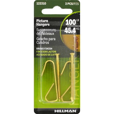 Hillman Brass Picture Hangers