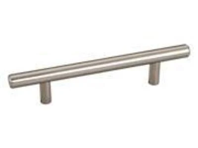 Elements Naples 3 Inch Center-to-center Satin Nickel Cabinet Bar Pull - Model 136sn