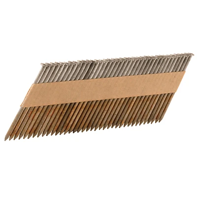 3 In. Paper Strip Hot-dip Galvanized Framing Nails 30/35 Deg 2000/2500 Pk
