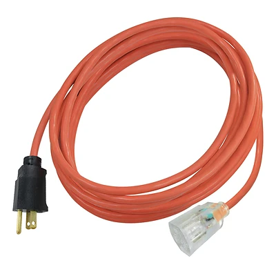 Projex OU123JTW025OGP 25 Ft. Orange Extension Cord, 12/3 SJTW