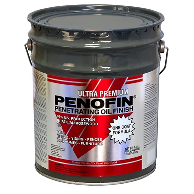 Ultra Premium Transparent Sierra Oil-based Wood Stain 5 Gallon Container