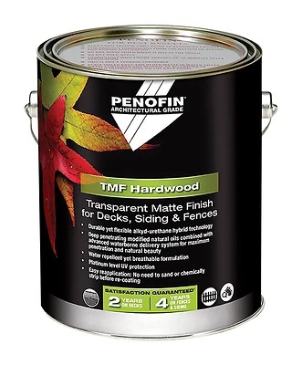 Tmf Hardwood Transparent Ipe Water-based Wood Stain 1 Gal, Model Fahimga