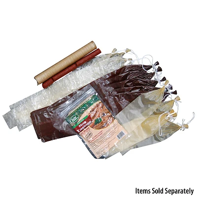 Lem Collagen Edible Smoked Sausage Casings 20 Lb Bagged - 21mm Size