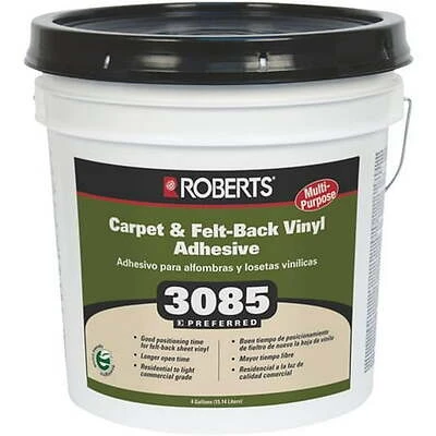 Roberts 3085-4 4 Gallon Multi-purpose Adhesive For Carpet And Vinyl Flooring