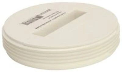 Ips Dwv Pvc Recessed Cleanout Plug, 3 Inch Diameter, Durable And Reliable