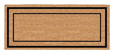 24 In. X 60 In. Classic Border Coir/vinyl Door Mat
