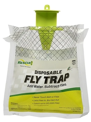 Disposable Outdoor Fly Trap - Model Ftd-db12 - Non-toxic And Easy To Use