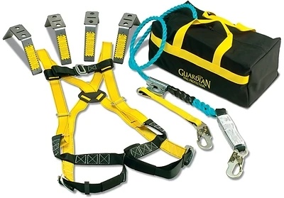 00725 Safety Kit, 25 Feet, 4 Pieces With Harness, Lifelines, And Anchors