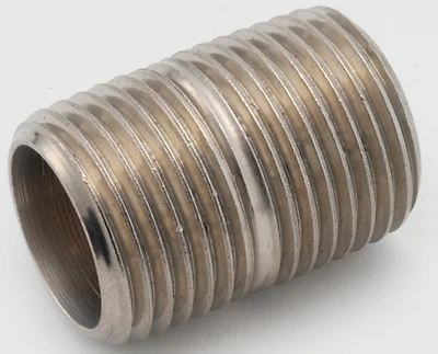 Anderson Metals 38310-08 Pipe Nipple, 1/2 In, MPT, Close