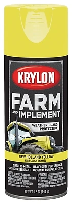 1949 12 Oz New Holland Yellow Farm & Implement Spray Paint