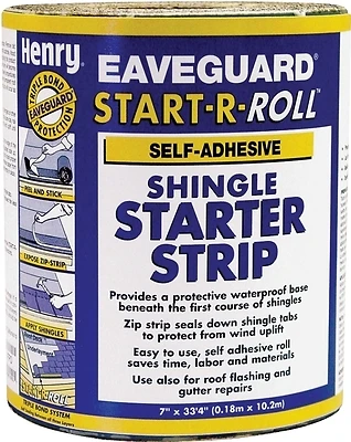 Eaveguard Starter 7 Inch X 33.3 Feet Waterproof Shingle Starter Strip