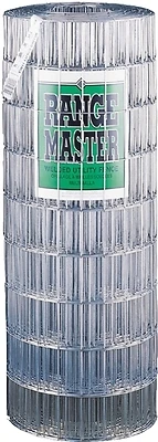 10013814 Welded Wire Fence, 100 Ft L, 36 In H, 12.5 Gauge, Galvanized