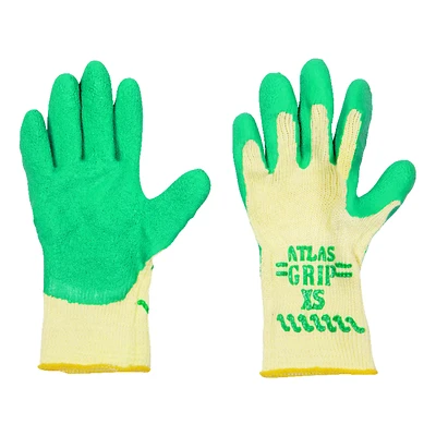 Atlas 310GXS-06.RT Kid Tuff Gardening Gloves, Green/Yellow, XS