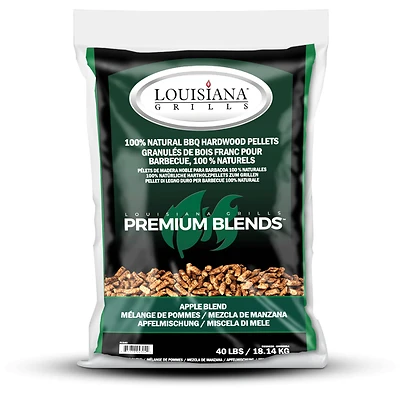 Louisiana Grills 55403 Apple Wood Grill Pellets, 40 Lb