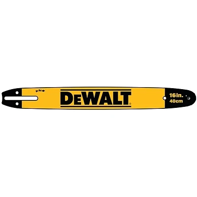 DeWalt DWZCSB16 Chainsaw Bar, 16 In., 0.043 In. Gauge, 3/8 In. Pitch