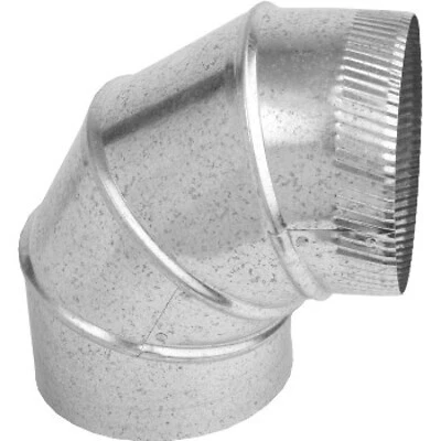 8 Inch 26 Gauge Galvanized Adjustable Elbow For Stove Pipe Fittings