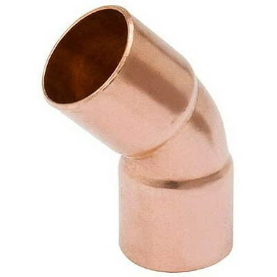 Mueller Industries W 63021 .38 in. Copper 45 Degree Elbow