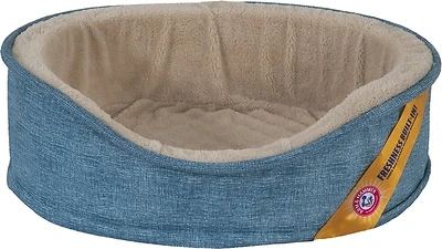 80379 Pet Lounger, 23 In L X 17 In W, Rip-stop Fabric, Black/red