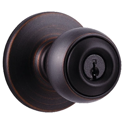 Polo Venetian Bronze Entry Lockset 1-3/4 In. With Smartkey Security