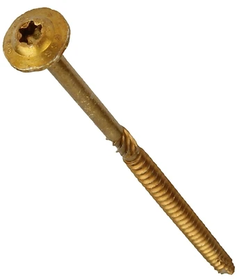 5/16 In. X 2-1/2 In. L Star Washer Head Structural Screws 600 Pk
