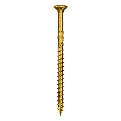 R4 No. 9 X 3-1/8 In. L Star Coated Multi-purpose Screws 1900 Pk