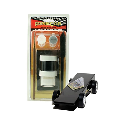 Complete Paint System 7 Piece Set - Stealth Black
