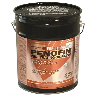 Transparent Ipe Oil-based Penetrating Hardwood Stain 5 Gallon Container