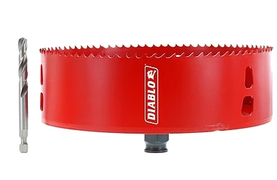 Recessed Lighting Bi-Metal Hole Saw, 6-3/8 In.