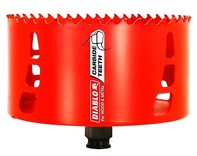 5 In. Carbide-tipped Hole Saw Dhs5000ct, Cuts Wood & Metal, 2-3/8 In. Depth