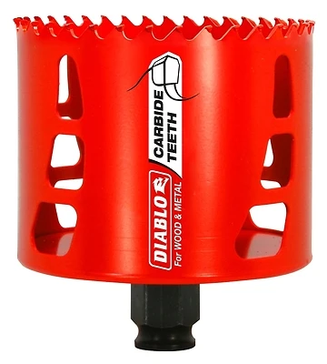 3-1/4 In. Carbide-tipped Hole Saw Dhs3250ct For Wood And Metal