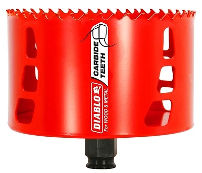 4-1/4 In. Carbide-tipped Hole Saw Dhs4250ct For Wood And Metal
