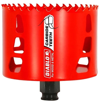 3-5/8 In. Carbide-tipped Hole Saw Dhs3625ct For Wood And Metal