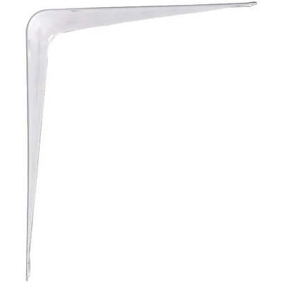 The Hillman Group 852015 Shelf Bracket, White, 6 By 8-Inch, 1-Pack