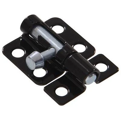 2-1/2 Inch Black Barrel Bolt For Cabinets And Doors