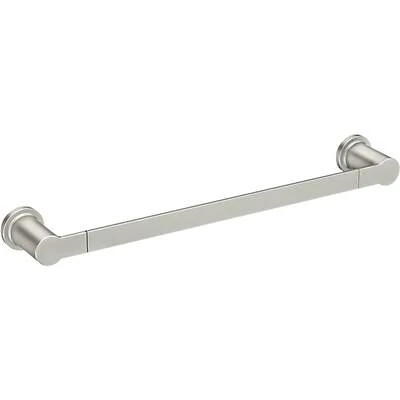 Rinza 24 In. Towel Bar, Spot Resist Brushed Nickel, Model Y1124bn